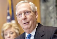 Planul de infrastructura ar trebui sa coste pana la 800 de miliarde de dolari, spune McConnell inainte de intalnirea cu Biden