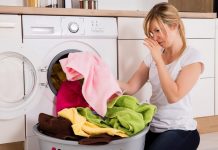 Cum scapi de mirosul neplacut al rufelor