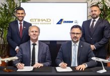 Parteneriat ETHIAD și TAROM. Mircea Cotoros: acest codeshare cu Etihad extinde acoperirea internaționalăTAROM.