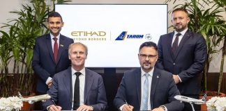 Parteneriat ETHIAD și TAROM. Mircea Cotoros: acest codeshare cu Etihad extinde acoperirea internaționalăTAROM.